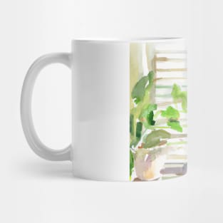 Abstract Plants Mug